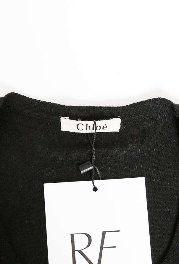 Chloé Vintage Beaded Knit Top - 6