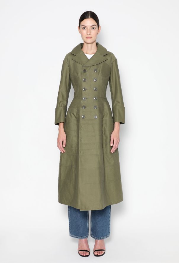 Comme des Garçons F/W 2010 Cinched Military Coat - 1