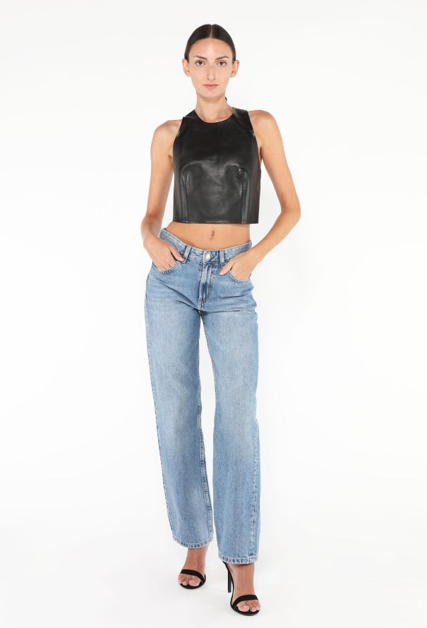 Dior S/S 2020 Leather Halter Top - 5