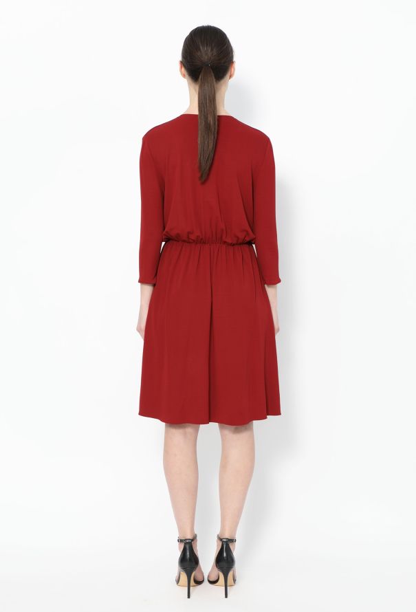 Lanvin 2010 Ruched Wrap Dress - 3