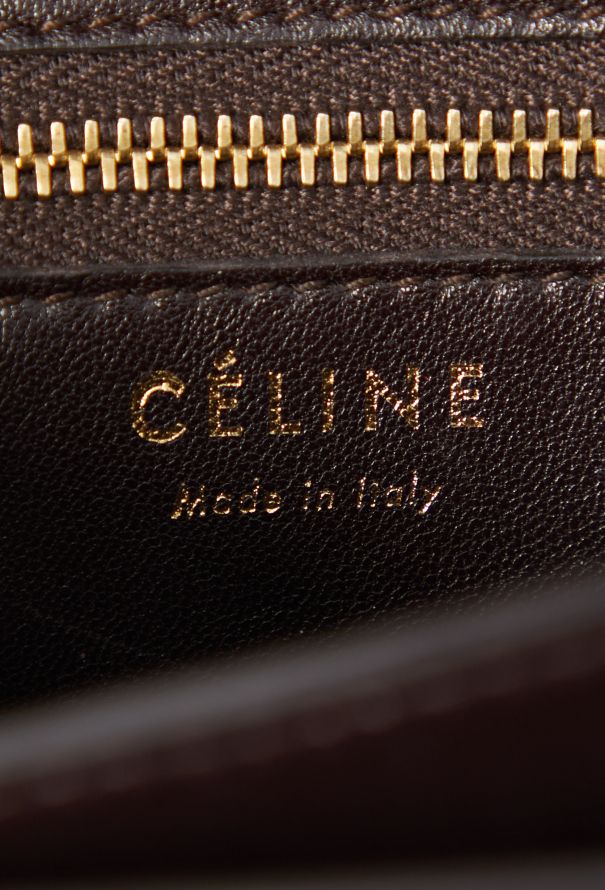 Céline Mini Python Classic Box Bag Beige and brown - 12