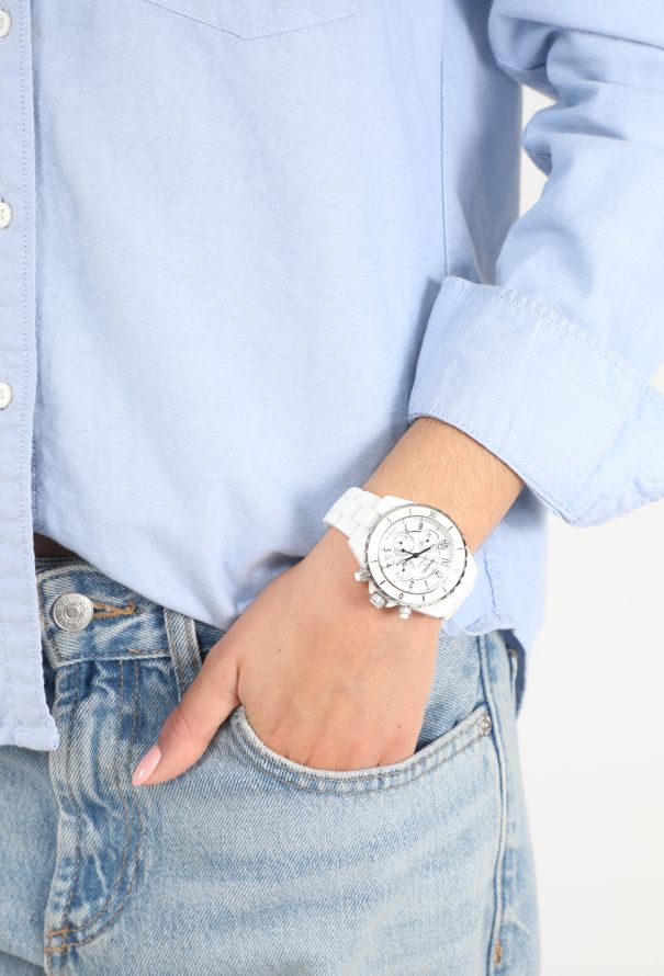 Chanel J12 Automatic Chronograph Watch - 4