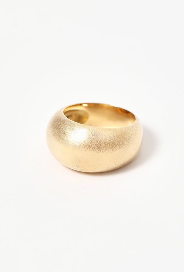 Vintage Fine Jewelry 1980s 18k Yellow Gold Ring - 4