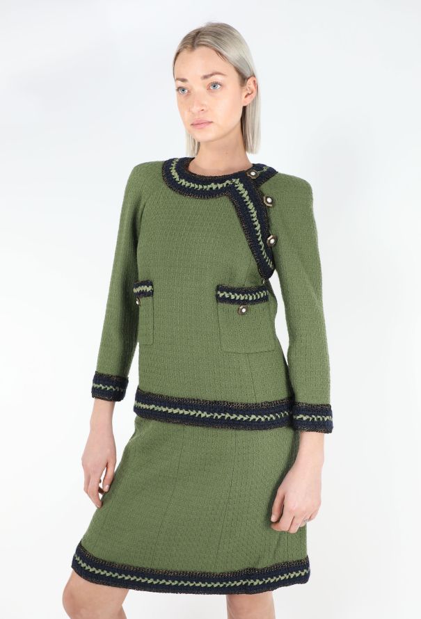 Chanel Pre-Fall 2010 Paris-Shanghai Tweed Braided Ensemble - 1