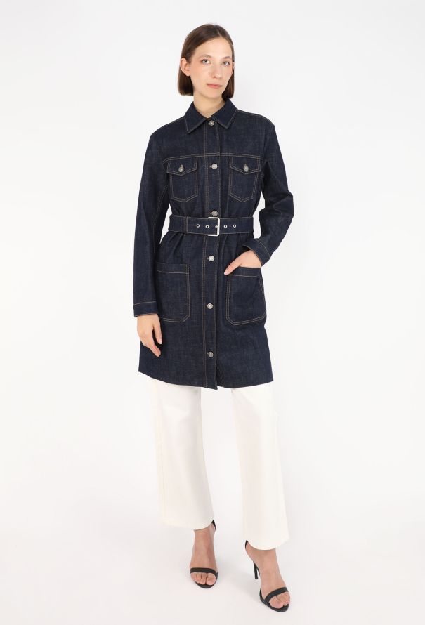 Dior Monogram Belted Denim Jacket, 2025 - 5