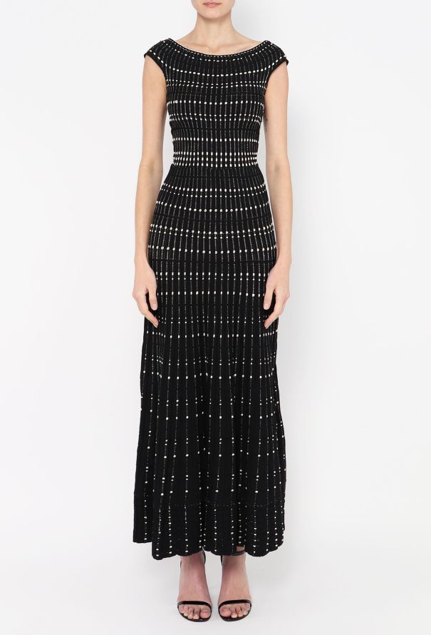Alexander McQueen Resort 2016 Stitched Knit Dress - 3