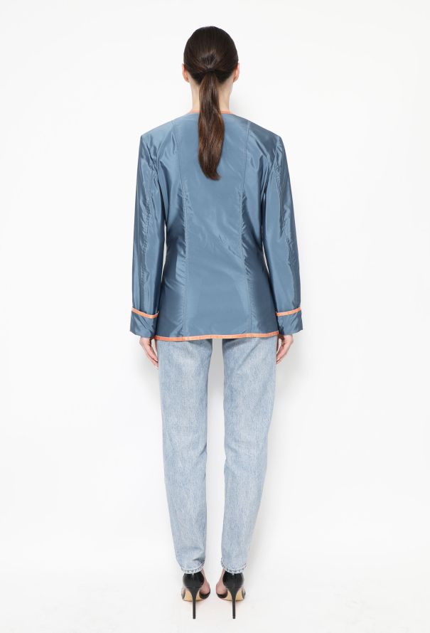 Chanel 2000 Patent Trim Jacket - 5