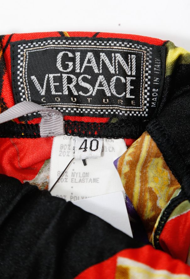 Gianni Versace ‘Teatro’ Theatre-Motif Leggings – Spring 1991 - 6