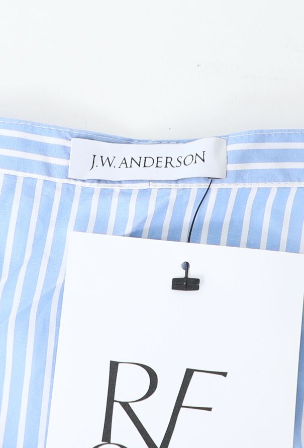 J.W. Anderson Ruffled Striped Wrap Skirt - 5
