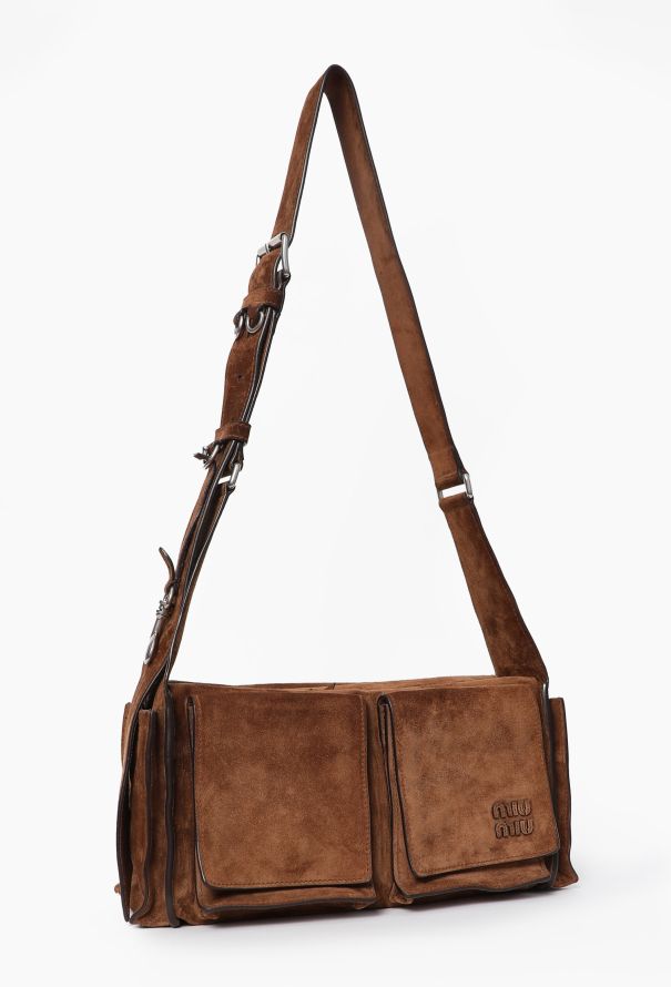 Miu Miu Utilitaire Suede Bag, S/S 2026 - 3