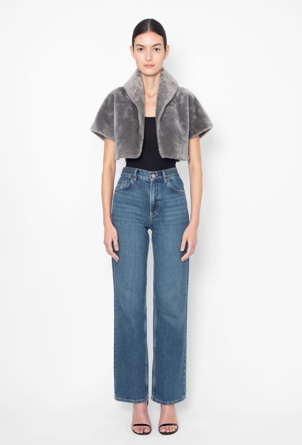 Alaïa F/W 2010 Shearling Bolero Jacket - 3