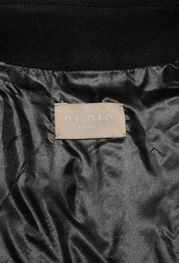 Alaïa Classic Double-Breasted Peacoat - 6