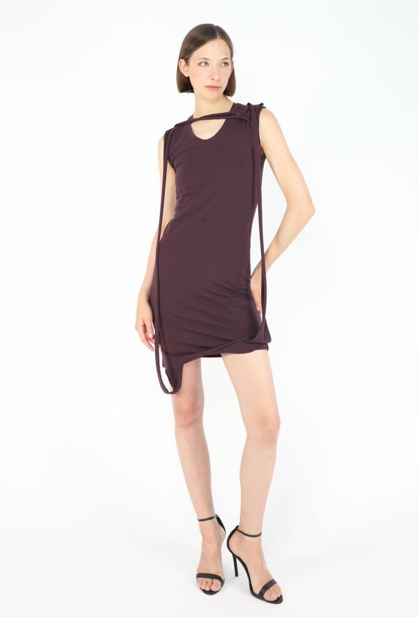 Helmut Lang Iconic S/S 2004 Distressed Tank Dress - 3