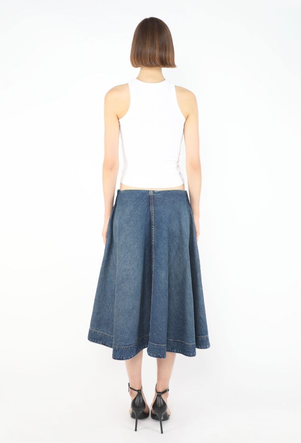 Khaite Renta Denim Skirt, 2025 - 5