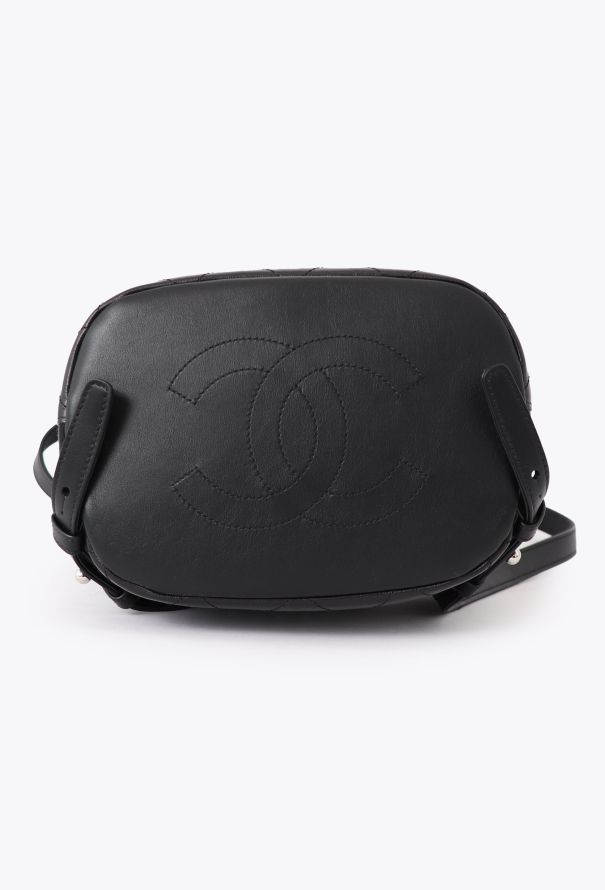 Chanel Black Classic Quilted Backpack - 6