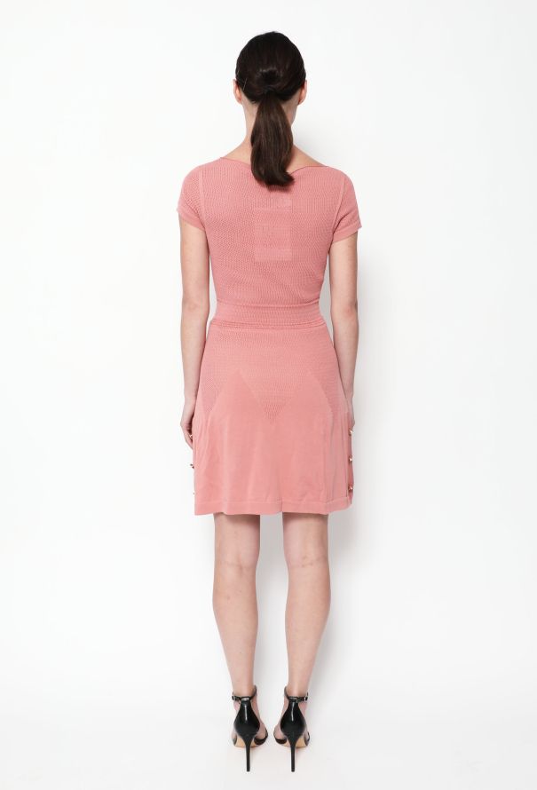 Chanel Crochet Knit Day Dress - 3