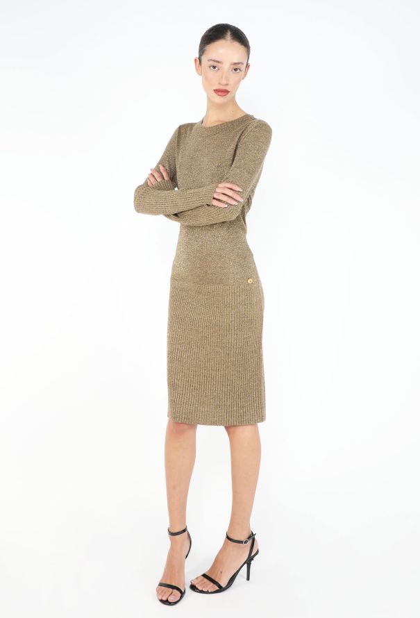 Chanel 2009 Paris-Byzance Lurex Dress - 4