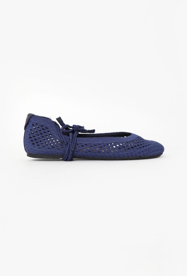 Dior 2022 Poème Crochet Ballerina Flats - 2