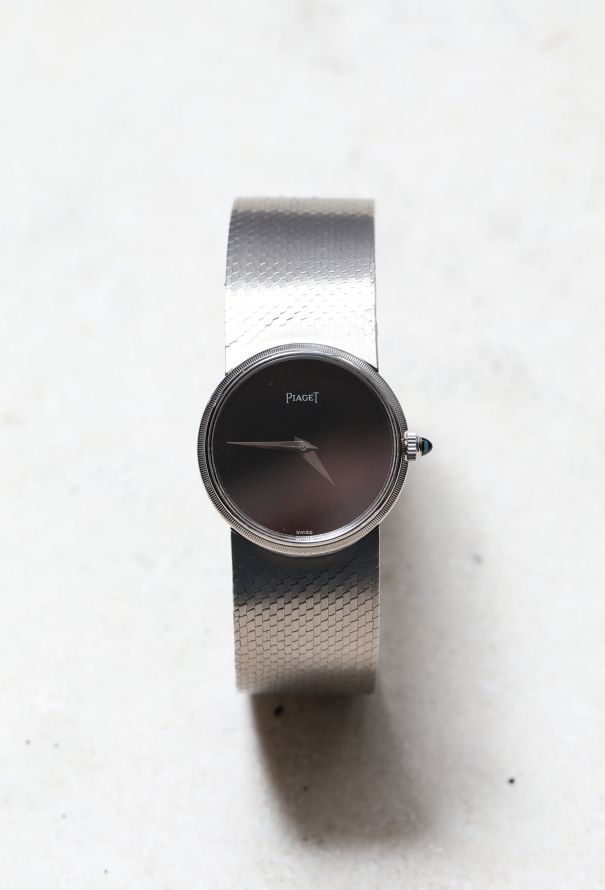 Piaget 18k White Gold Wristwatch - 1