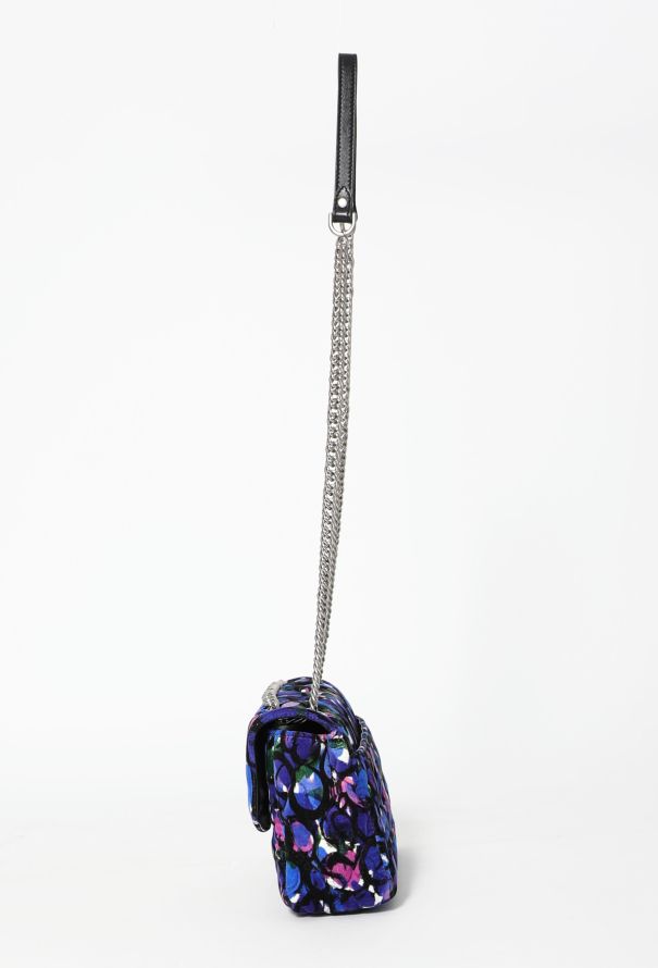 Balenciaga Velvet Floral BB Shoulder Bag - 5