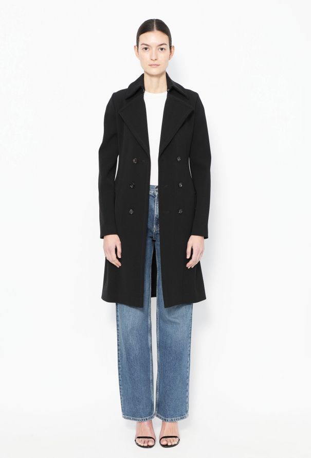 Bottega Veneta Pre-Fall 2021 Wool Peacoat - 1