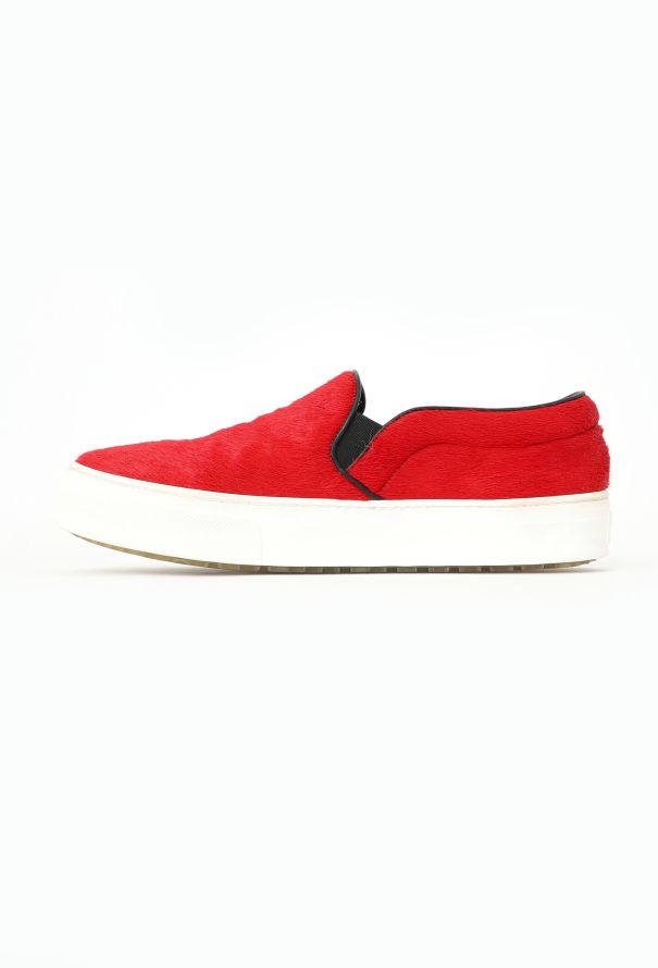 Céline 2014 Pony Hair Slip-On Sneakers - 4