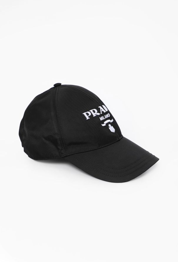 Prada Embroidered Nylon Logo Cap - 2