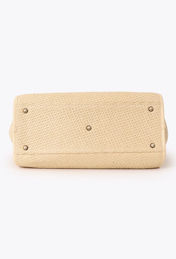 Chanel Raffia Medium Deauville Tote Bag - 6