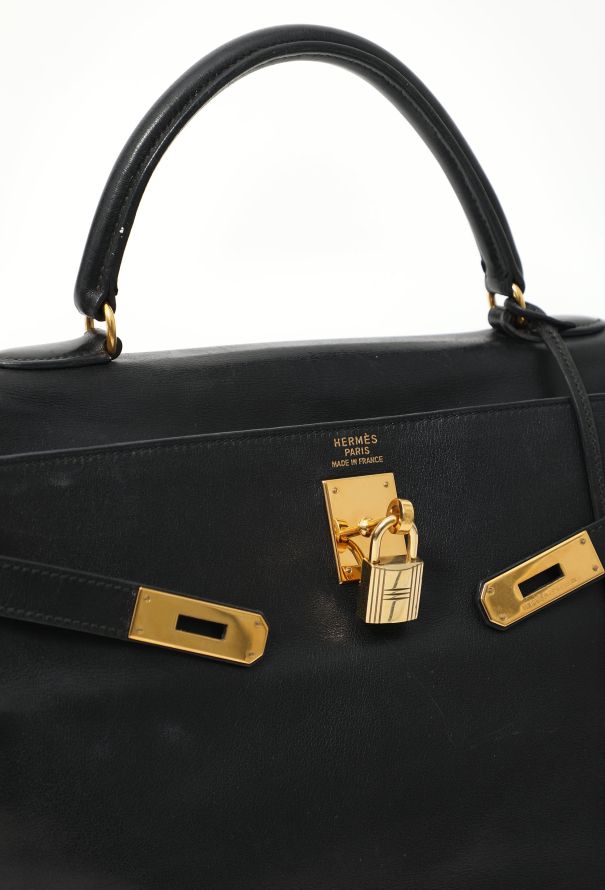 Hermès Black Gulliver Kelly Retourné 35 - 17