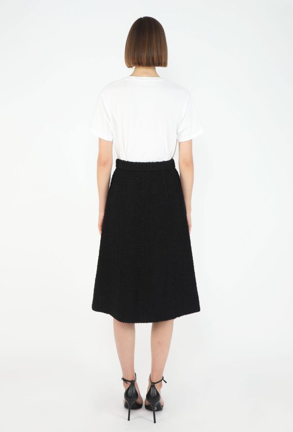 Chanel F/W 2020 Scalloped Tweed 'CC' Ensemble - 10