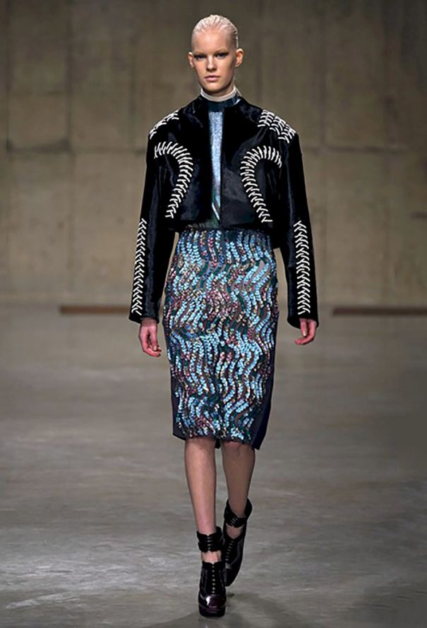 Peter Pilotto F/W 2013 Embellished Skirt - 2