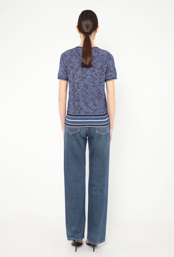 Chanel Iridescent Knit Top - 4