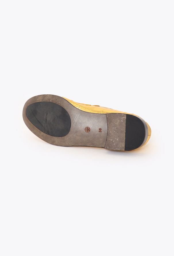 The Row Resort 2023 Metallic Soft Loafers - 6