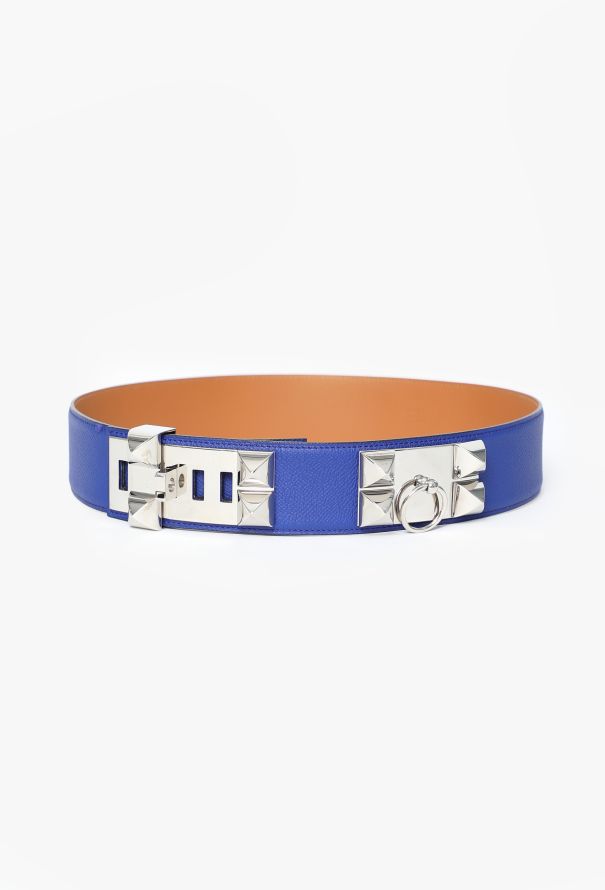 Hermès 'Collier de Chien' Togo Belt, 2011 - 1