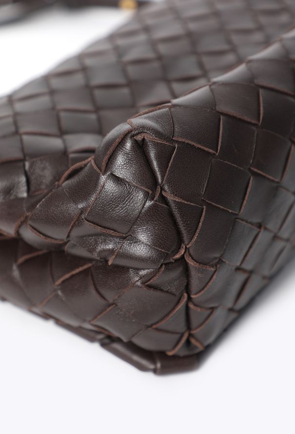 Bottega Veneta Intrecciato Small Cobble Messenger Bag - 9