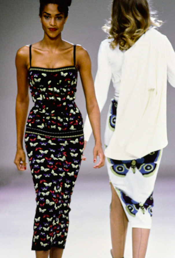Alaïa STUNNING F/W 1991 Butterfly Corset Top - 2
