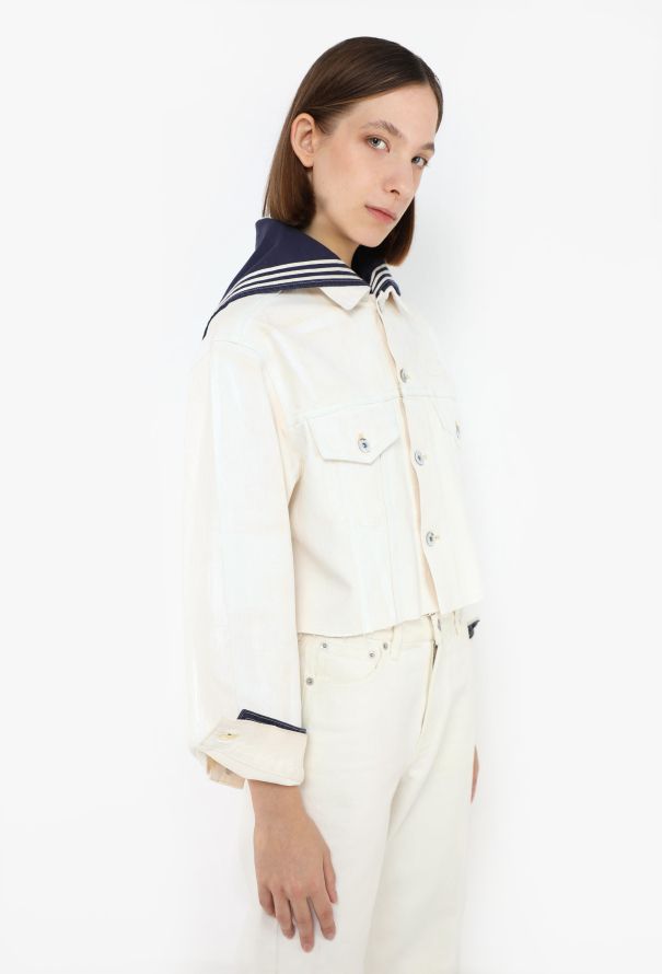 Miu Miu 2025 x Catherine Martin Upcycled Sailor Jacket - 6
