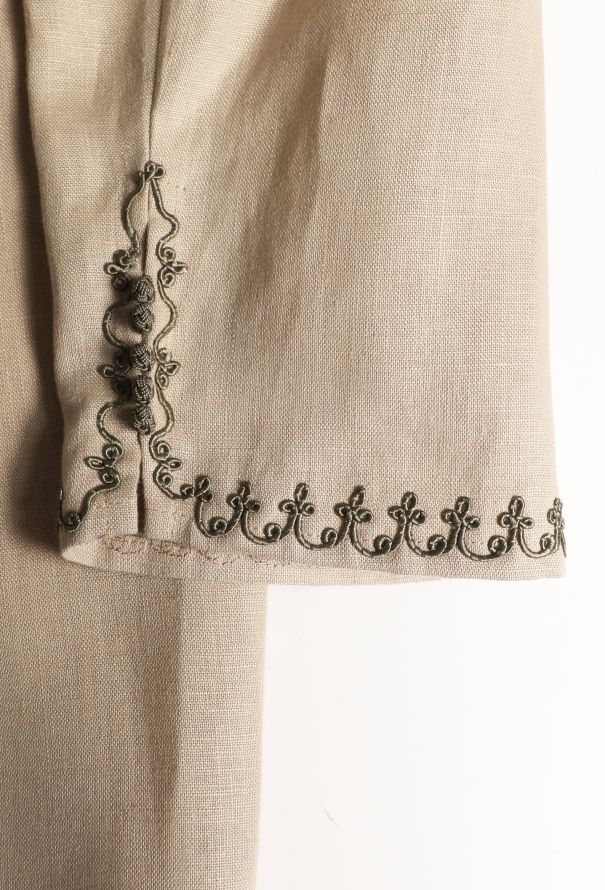 World Treasures Authentic Moroccan Linen Tunic - 6