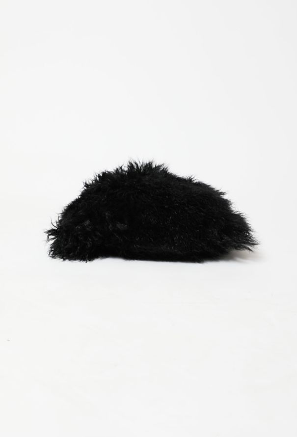Saint Laurent 90's Shearling Hobo Bag - 6