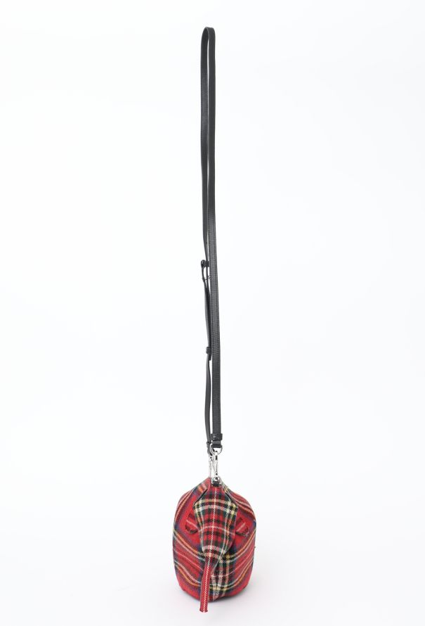 Loewe Tartan Mini Elephant Bag - 4