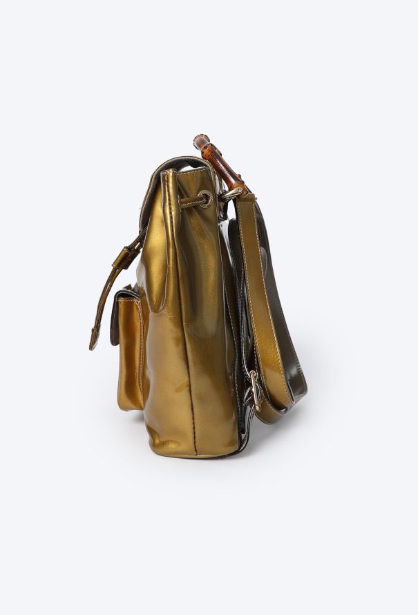 Gucci Vintage Mini Bamboo Backpack - 5