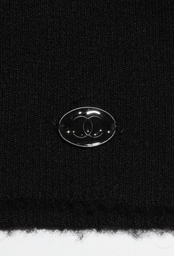 Chanel 2006 Ruffled Trim Cashmere Sweater - 7