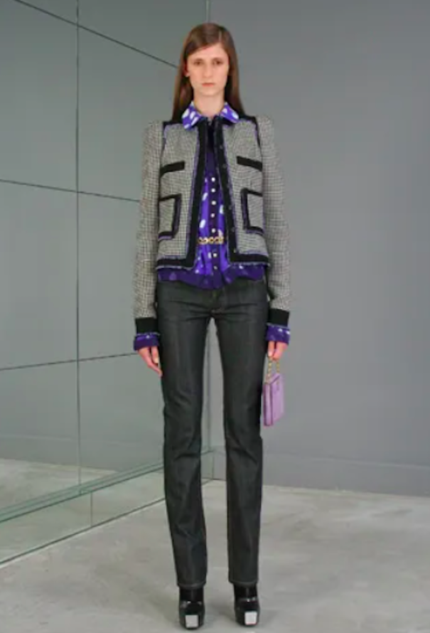 Balenciaga Pre-Fall 2008 Houndstooth Jacket - 2