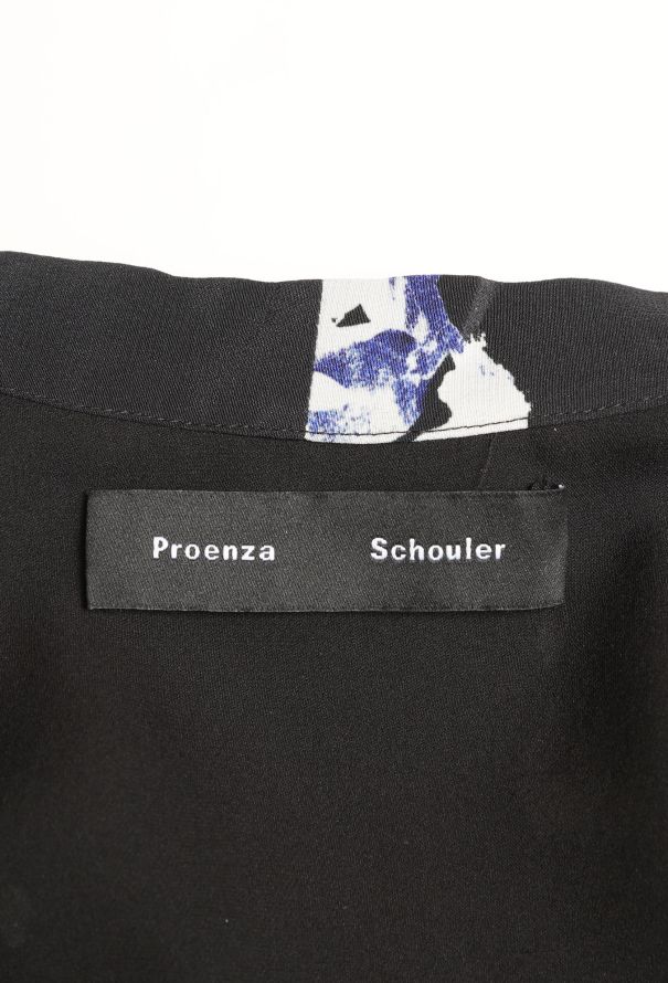 Proenza Schouler 2016 Floral Lavallière Silk Ensemble - 8