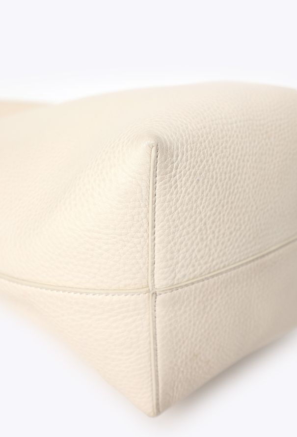 The Row White Small Park Tote Bag - 10