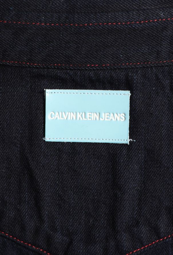 Calvin Klein F/W 2017 Denim Overshirt - Dark Blue - 6
