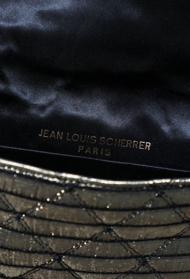 Jean-Louis Scherrer Fur Lamé Evening Bag - 9