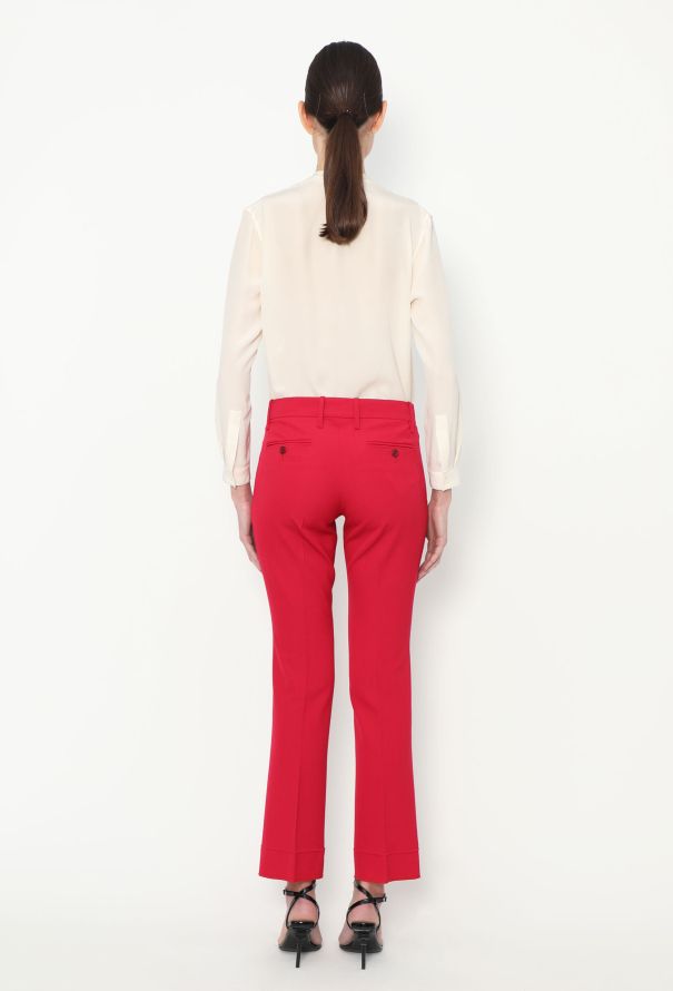 Gucci 2015 Flared Crêpe Trousers - 4