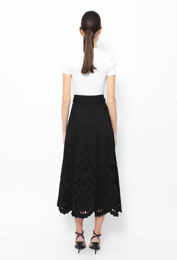 Valentino Pre-Fall 2021 Sangallo Embroidered Skirt - 5
