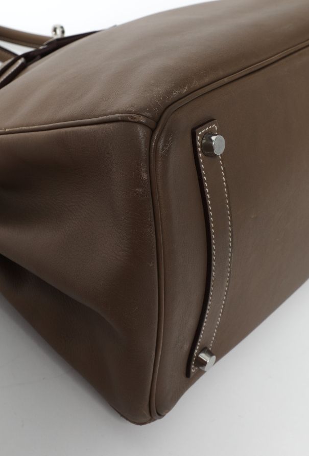 Hermès Etoupe Swift Birkin 35 - 8